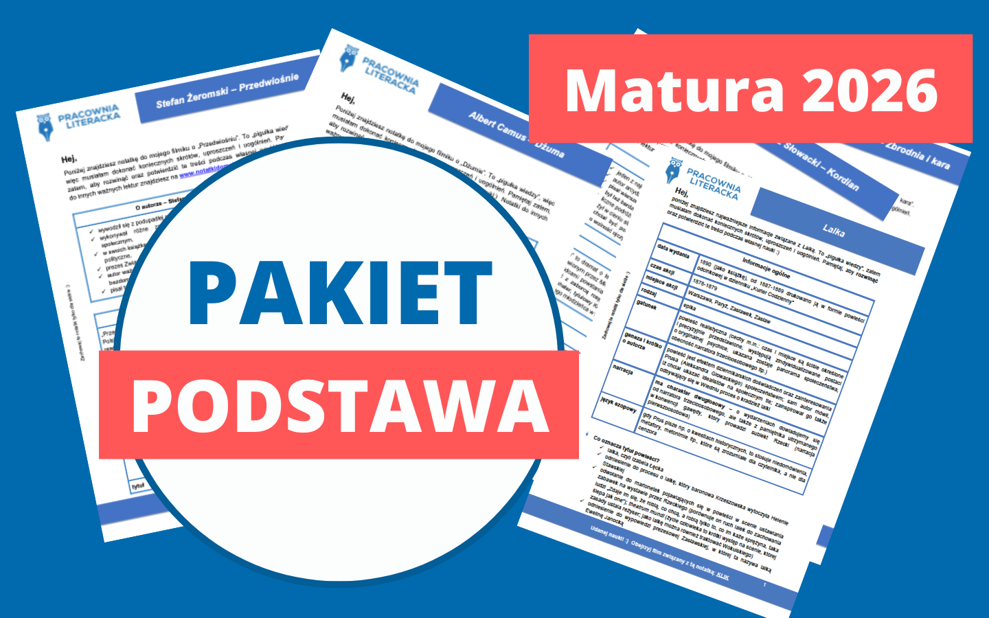 Pakiet NOWA MATURA - PODSTAWA (matura 2026)
