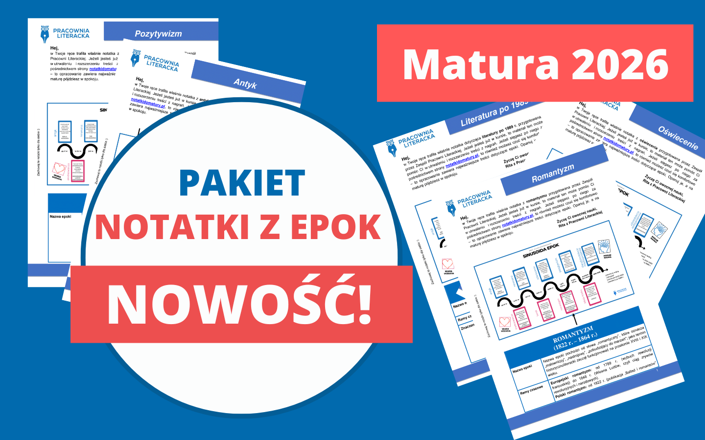 Pakiet EPOKI - NOTATKI Z EPOK